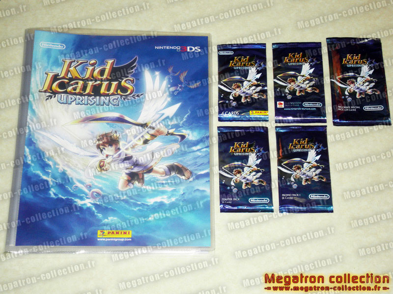 Kid icarus uprising cartes + classeur