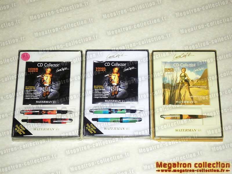Stylos waterman tomb raider collector