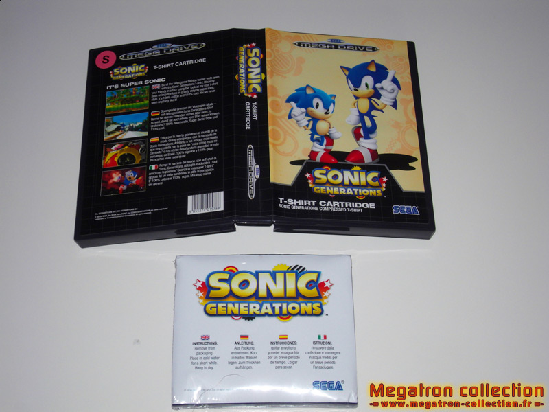 Sonic generations presskit t-shirt