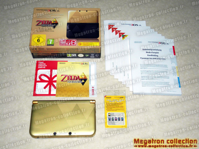 Nintendo 3DS XL : zelda a link between worlds