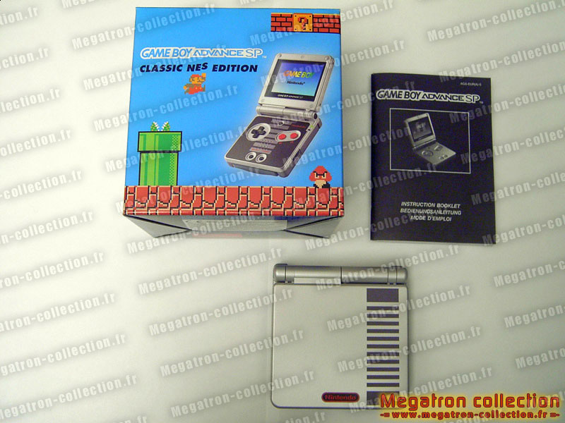 Game Boy Advance SP collector Nes edition