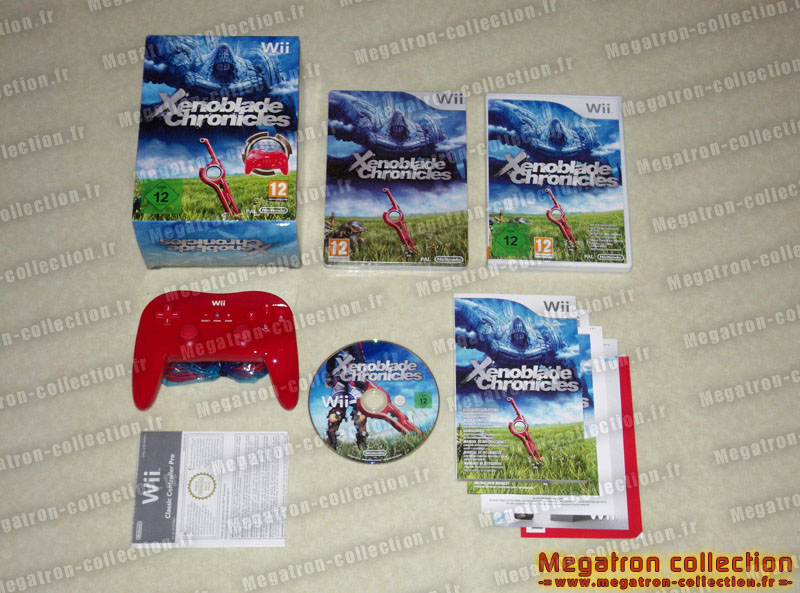 Xenoblade chronicles collector edition + steelcase/posters