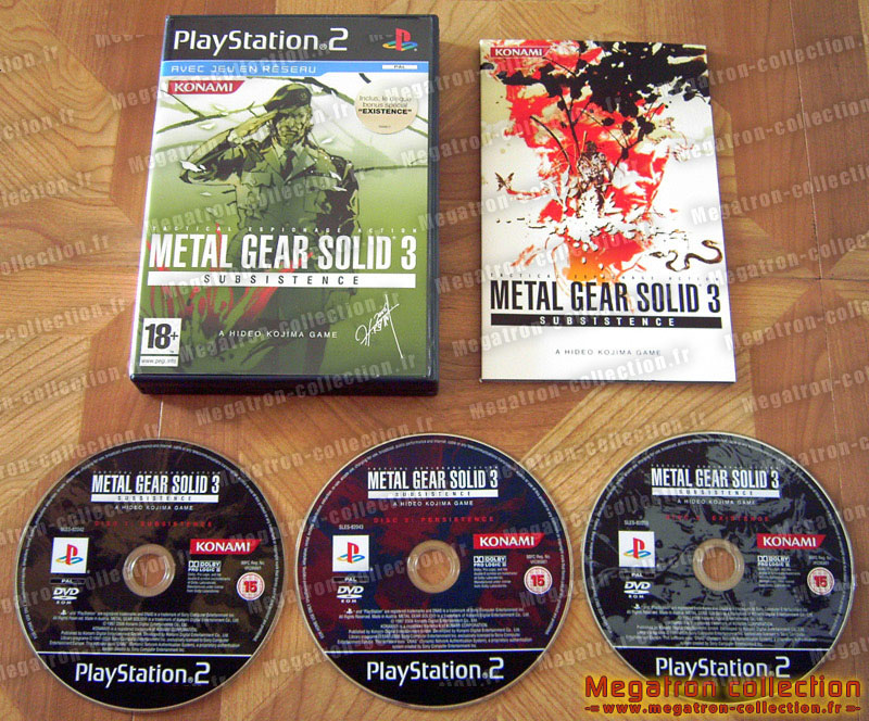 Metal gear solid 3 subsistence