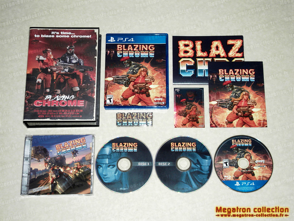 Blazing chrome collector