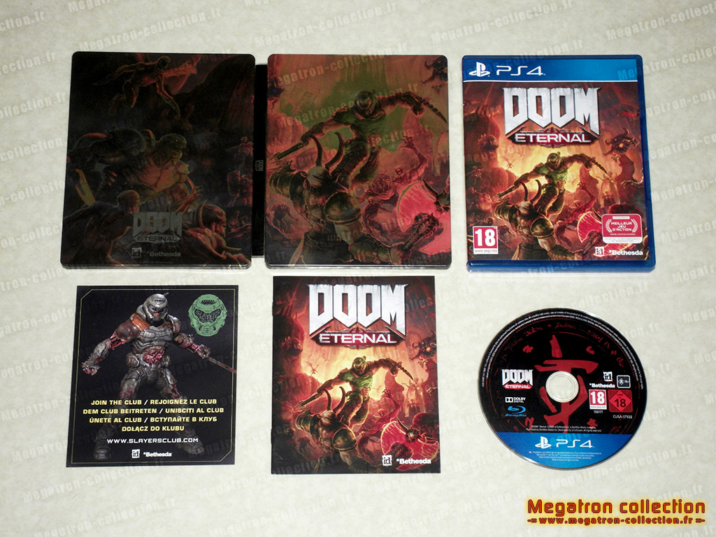 Doom eternal + steelbook fnac