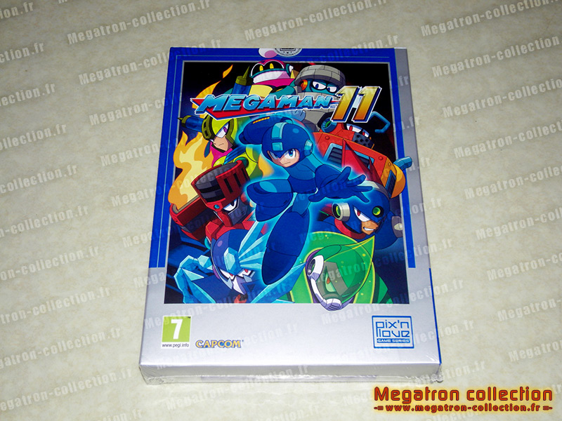 Mega man 11 collector (pix'n love)