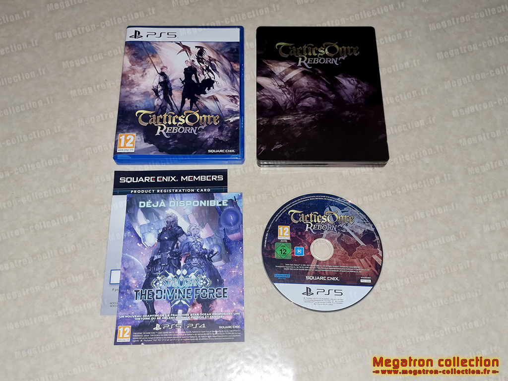 Tactics ogre reborn + steelbook