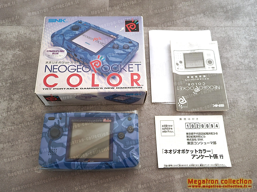 Neo Geo Pocket Color: Camouflage Blue