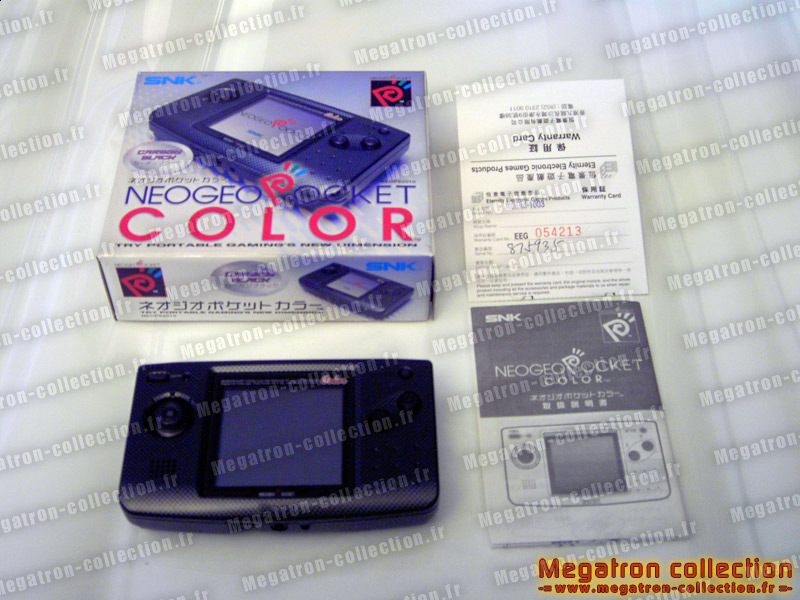 Neo Geo Pocket Color: Carbon Black