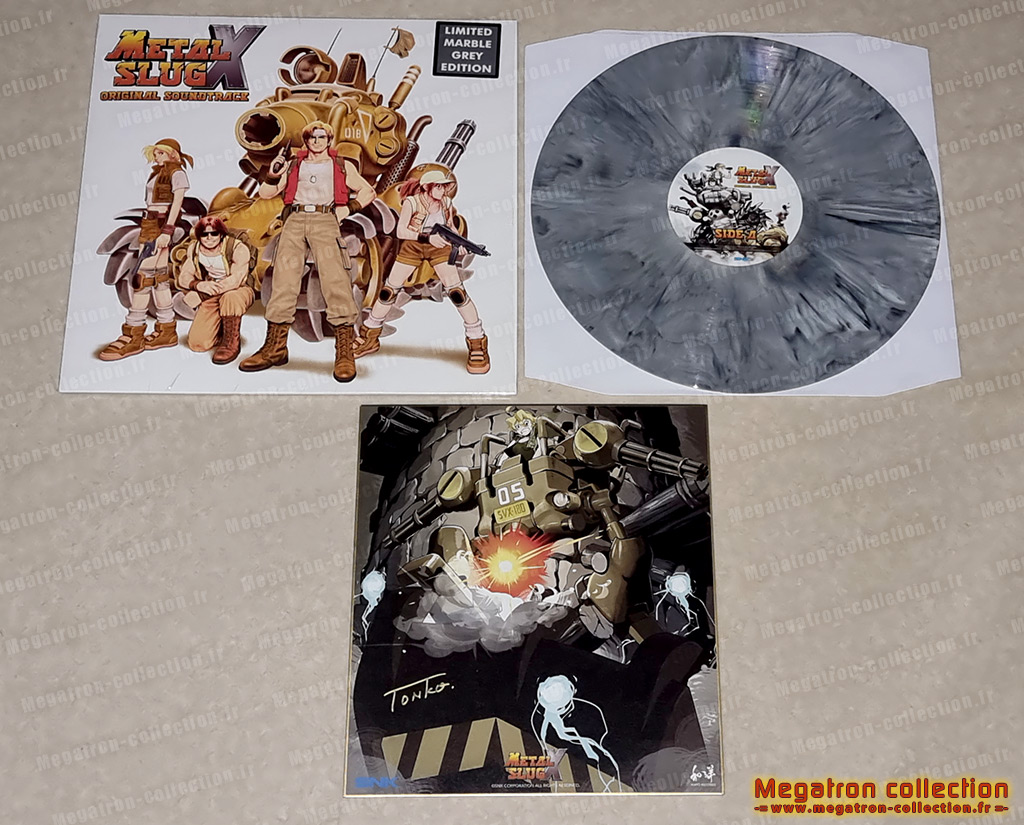 Metal slug x signé